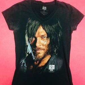 Walking Dead Series Daryl Fitted T-Shirt